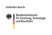 Bundesadler und Schrift: Gefördert vom Bundesministerium für BIldung und Forschung