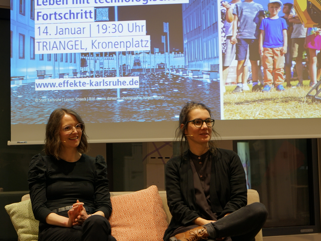 Doris Teutsch und Lisa Gaffney MoWiKo EFFEKTE Karlsruhe