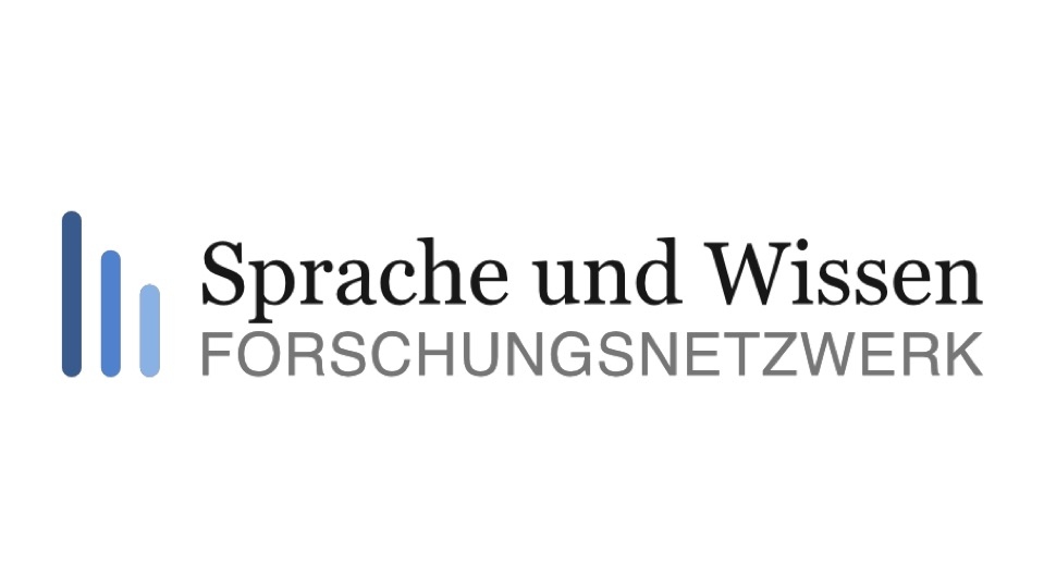 Logo des Forschungsnetzwerks Sprache und Wissen (SuW).